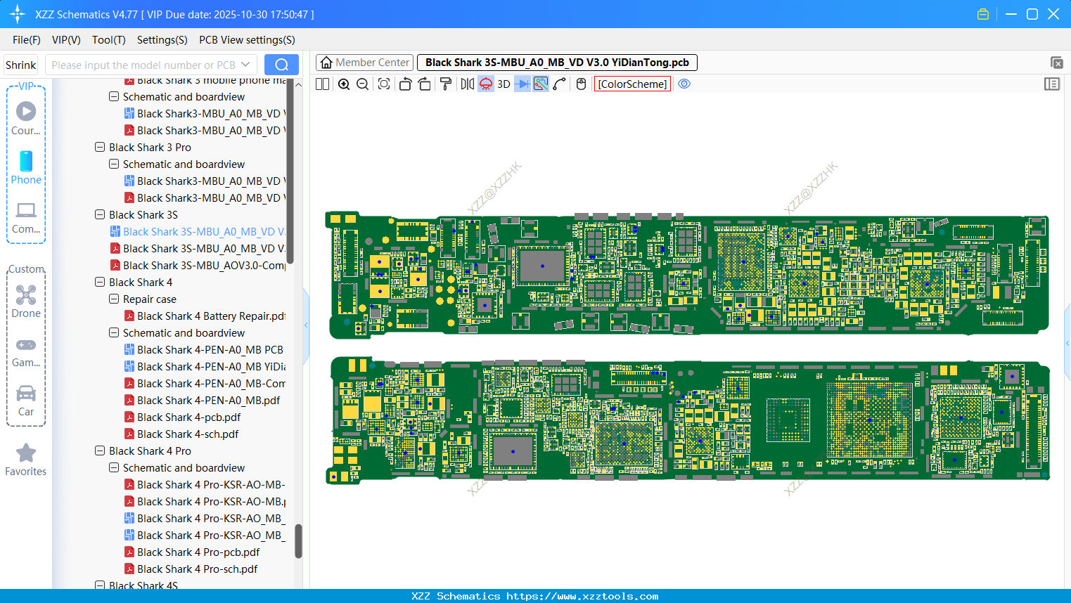 Xiaomi Black Shark 3S-MBU_A0_MB_VD V3.0 bitmap
